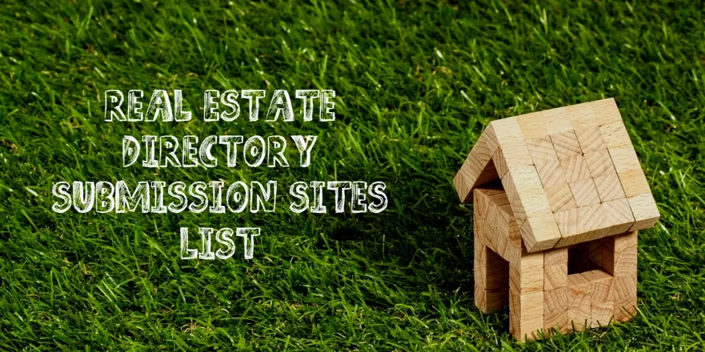 Real estate directory submission sites list